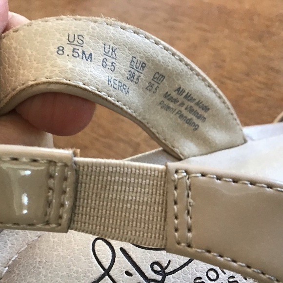 LifeStride Kerra Women's Slingback Taupe Dress Heels size 8.5 - Picture 7 of 7